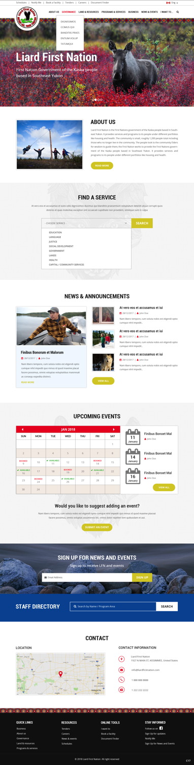 Design de Page d'Accueil par pb pour Storybrand Communications | Design #17974430