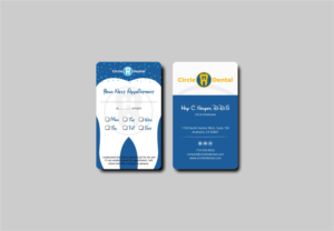 Business Card Design by INDIAN_Ashok for Circle H Dental | Design: #17836383