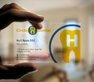 Business Card Design by INDIAN_Ashok for Circle H Dental | Design: #17836393