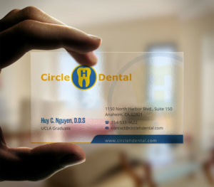 Business Card Design by INDIAN_Ashok for Circle H Dental | Design: #17836394