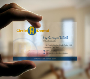Business Card Design by INDIAN_Ashok for Circle H Dental | Design: #17836396