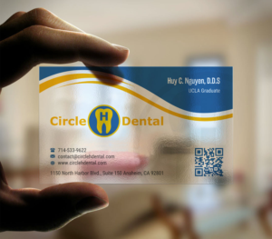 Business Card Design by INDIAN_Ashok for Circle H Dental | Design: #17836400