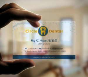 Business Card Design by INDIAN_Ashok for Circle H Dental | Design: #17836401