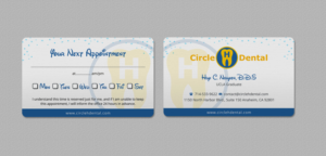 Business Card Design by INDIAN_Ashok for Circle H Dental | Design: #17836403
