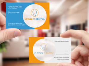 Business Card Design by Creations Box 2015 for Circle H Dental | Design: #17821441