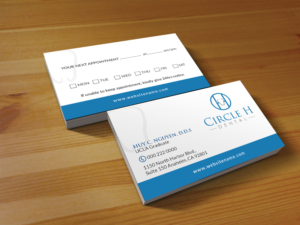 Business Card Design by Creations Box 2015 for Circle H Dental | Design: #17821442