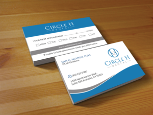 Business Card Design by Creations Box 2015 for Circle H Dental | Design: #17821456