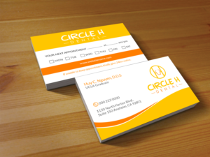 Business Card Design by Creations Box 2015 for Circle H Dental | Design: #17845060