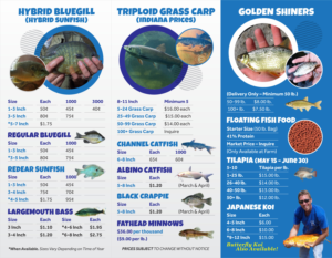 Fish Farm needing 3 - Fold Flyer / Price List designed | Flyer-Design von Marketing Wings