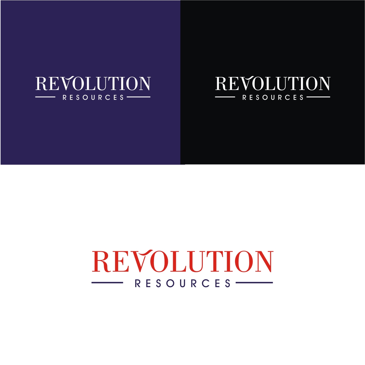 Logo Design by e-graphics for REVOLUTION RESOURCES | Design #17811390