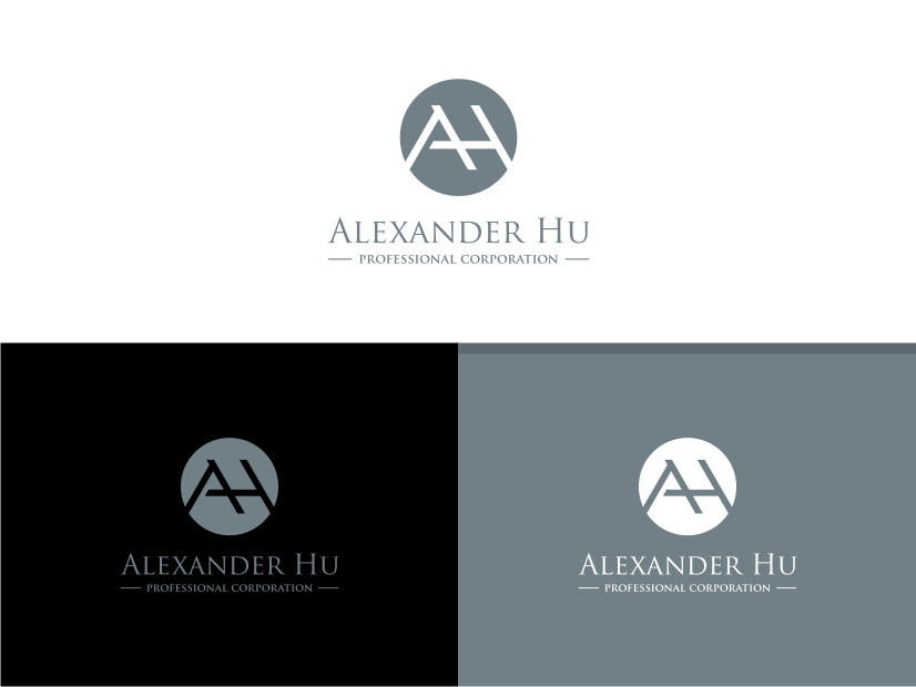 Diseño de Logo por Atvento Graphics para Alexander Hu Professional Corporation | Diseño #17848809