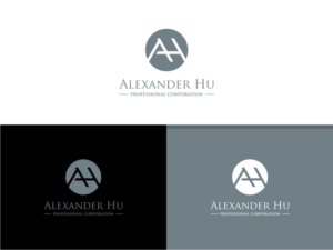 Alexander Hu Professional Corporation | Diseño de Logo por Atvento Graphics