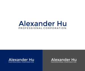 Logo Design by Liyana for Alexander Hu Professional Corporation | Design: #17866033