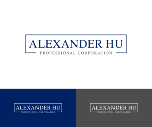 Logo Design by Liyana for Alexander Hu Professional Corporation | Design: #17866035