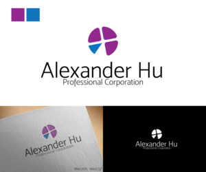 Logo Design by rhycoz for Alexander Hu Professional Corporation | Design: #17898566