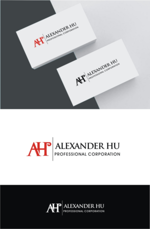 Logo Design by e-graphics for Alexander Hu Professional Corporation | Design: #17811458