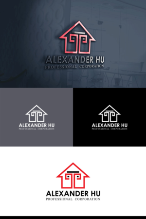 Logo Design by e-graphics for Alexander Hu Professional Corporation | Design: #17811460