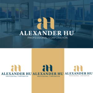 Logo Design by Design Sword for Alexander Hu Professional Corporation | Design: #17869885