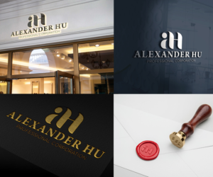 Logo Design by Design Sword for Alexander Hu Professional Corporation | Design: #17869886