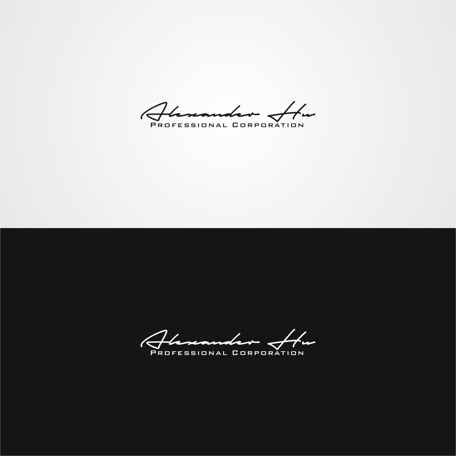 Logo Design by PAYUNG Media Creative for Alexander Hu Professional Corporation | Design #17886544