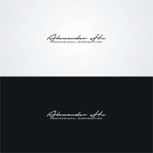 Design de Logo par PAYUNG Media Creative pour Alexander Hu Professional Corporation | Design #17886544