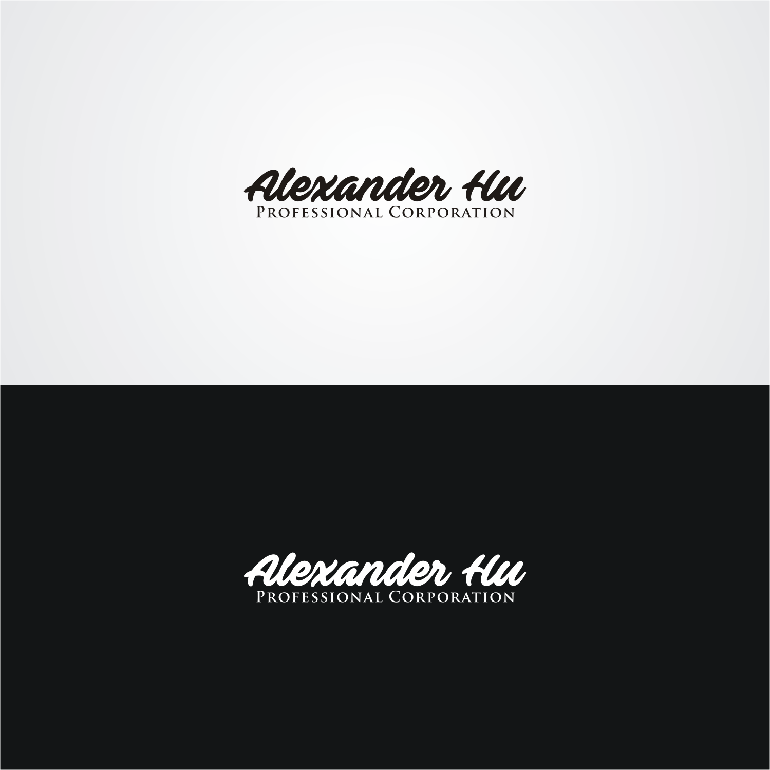 Logo Design by PAYUNG Media Creative for Alexander Hu Professional Corporation | Design #17886545