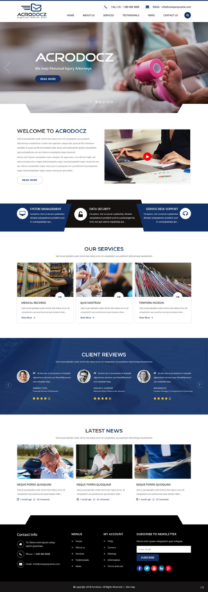 Web Design by pb for this project | Design: #17868043