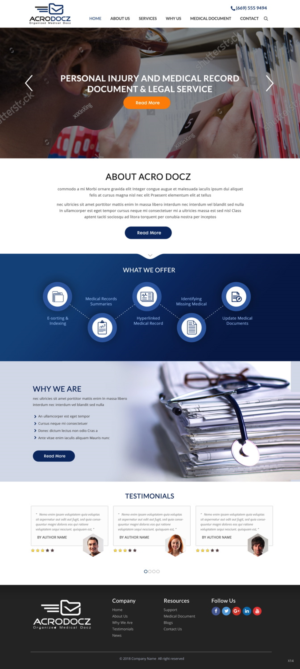 Web Design by pb for this project | Design: #17868045