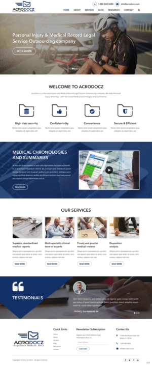Web Design by pb for this project | Design: #17868046