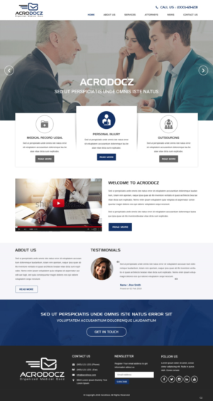 Web Design by pb for this project | Design: #17876236
