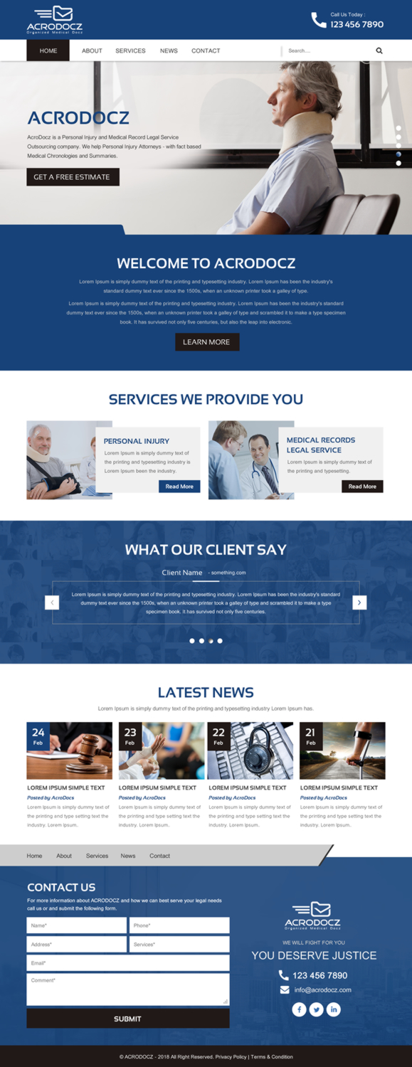Web Design by rightway for this project | Design #17890908