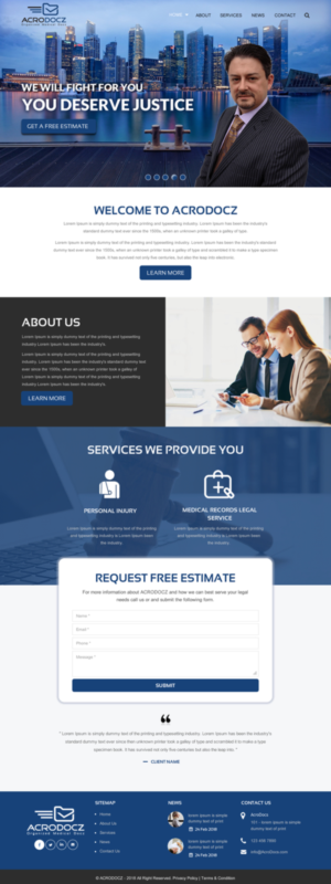 Diseño Web por rightway para este proyecto | Diseño: #17890909