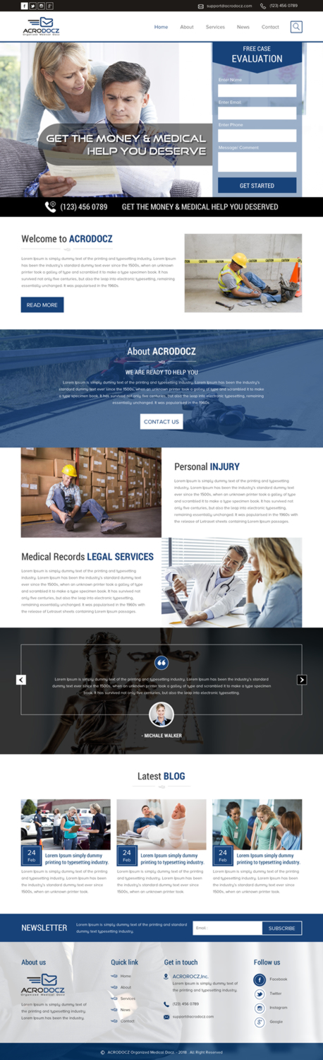 Web Design by rightway for this project | Design #17890911