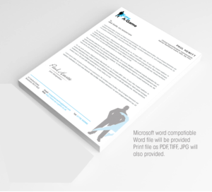 Sports hypnotherapist needs electronic letterhead design | Design En-Tête par Expert Designer