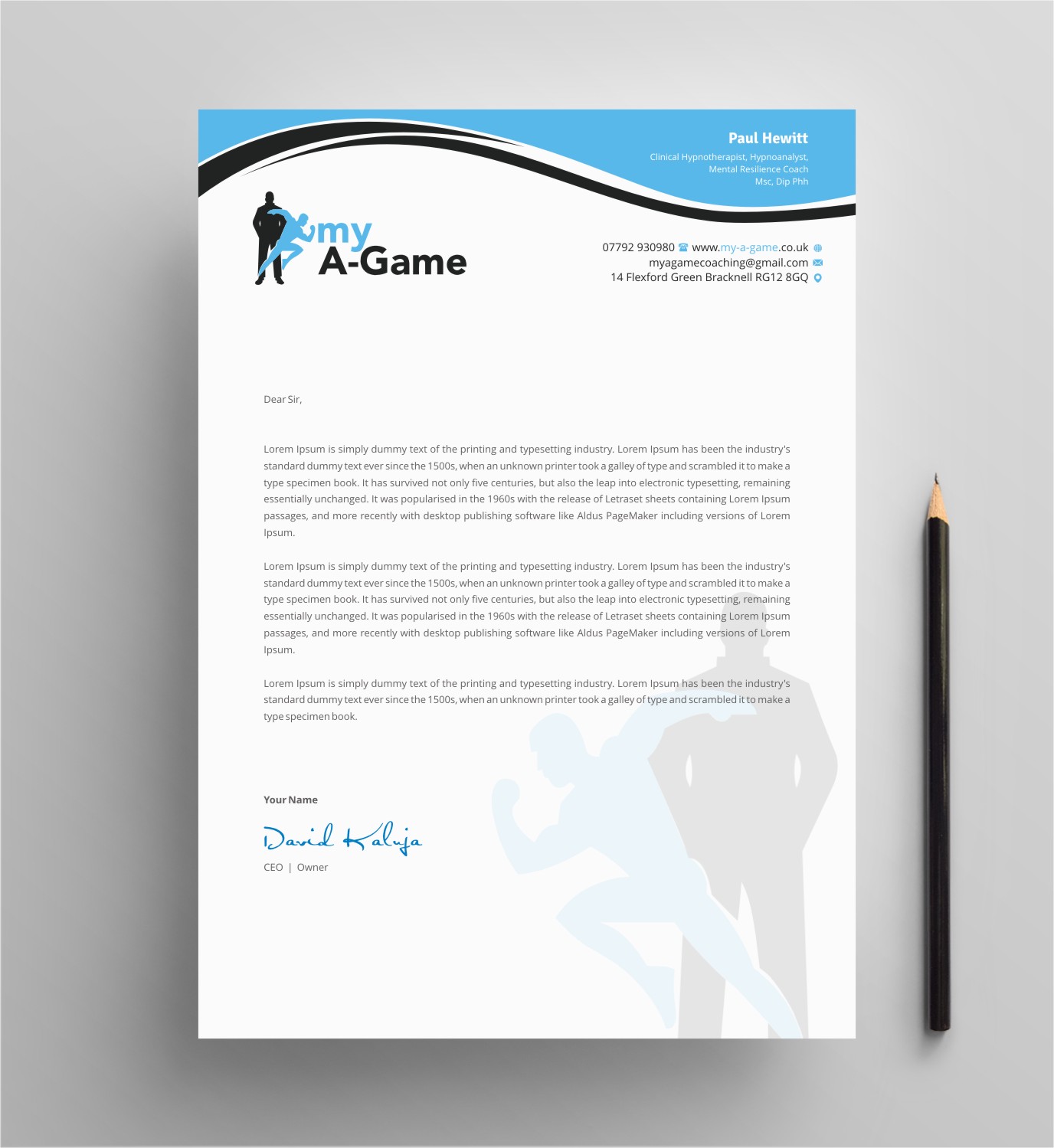 Letterhead Design by INDIAN_Ashok for British Freestyle | Design #17806304