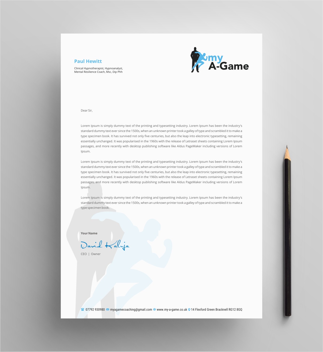 Letterhead Design by INDIAN_Ashok for British Freestyle | Design #17806308