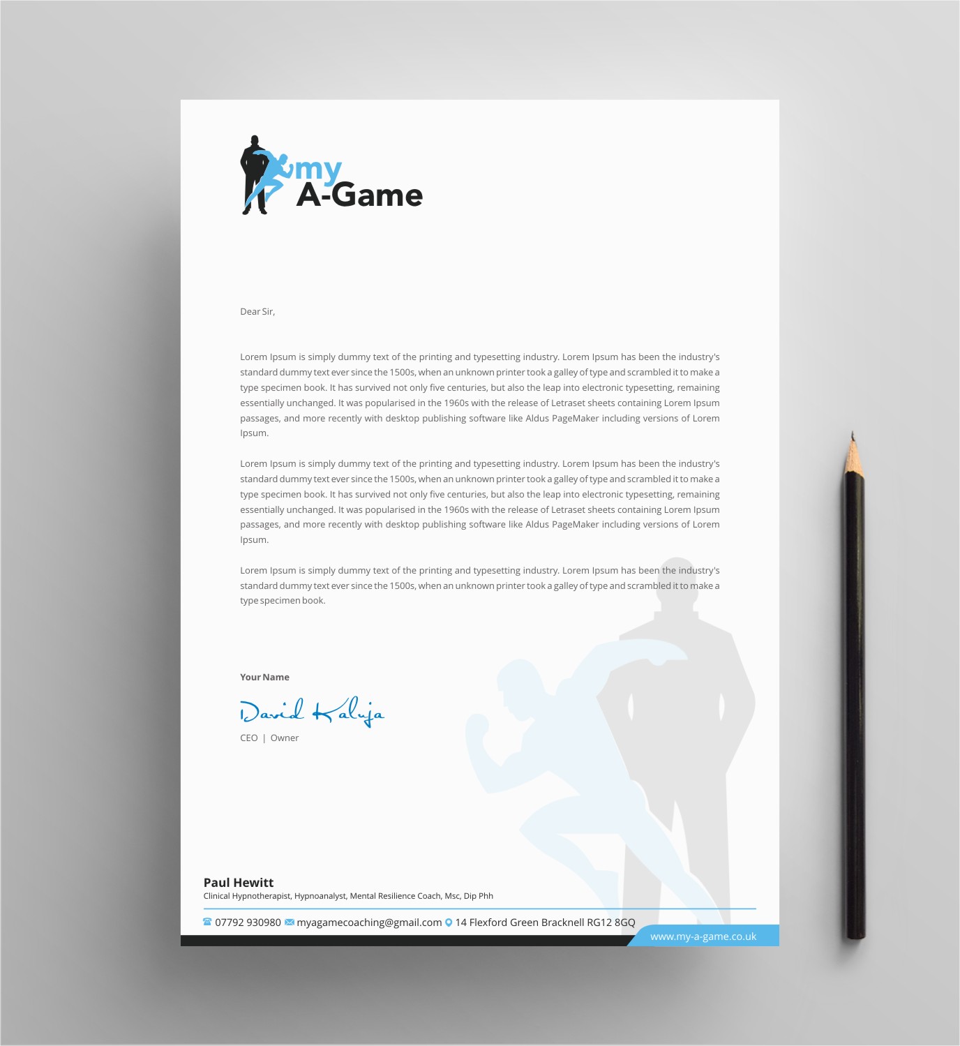 Letterhead Design by INDIAN_Ashok for British Freestyle | Design #17806311