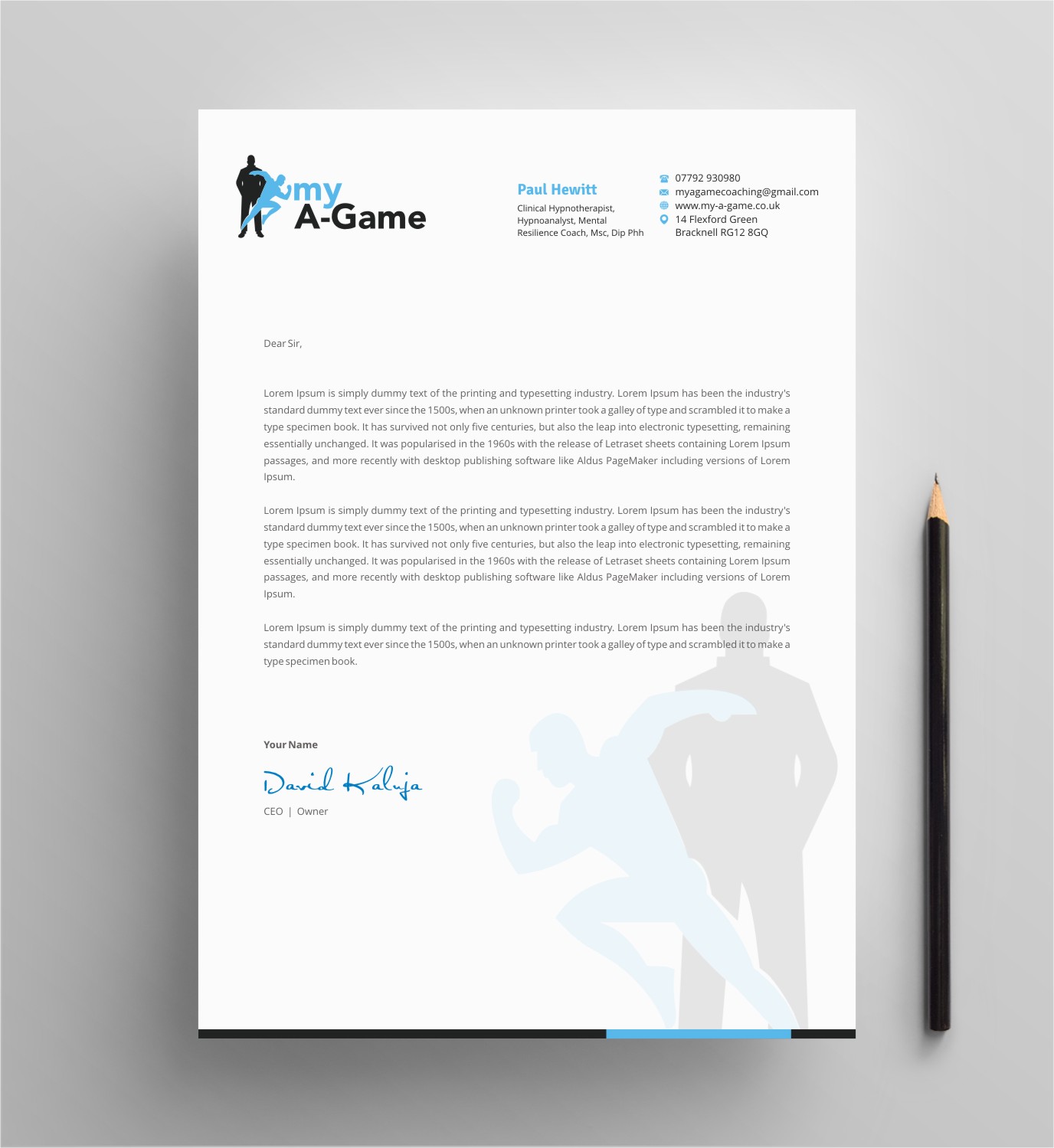 Letterhead Design by INDIAN_Ashok for British Freestyle | Design #17806312