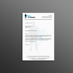 Letterhead Design by Creations Box 2015 for British Freestyle | Design: #17811595