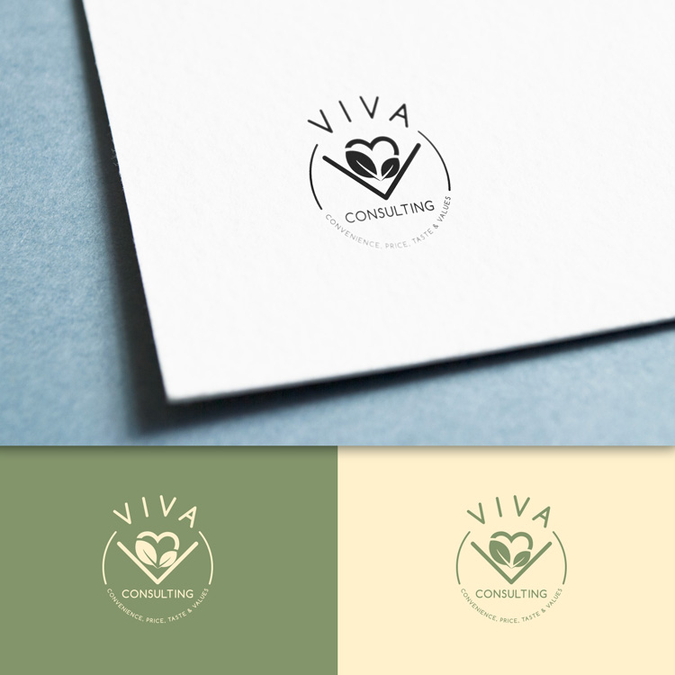 Logo Design by DesignDUO for Viva V Consulting | Design #17868128