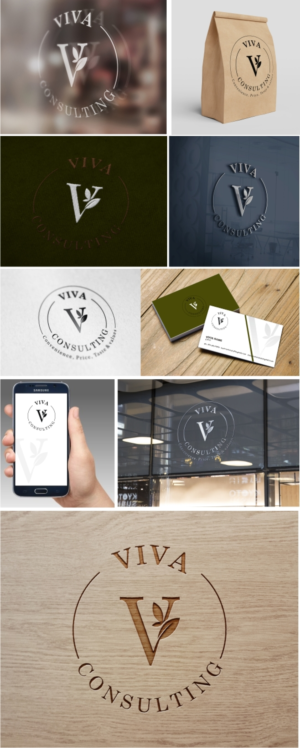 Logo Design by Soul Light for Viva V Consulting | Design: #17815570