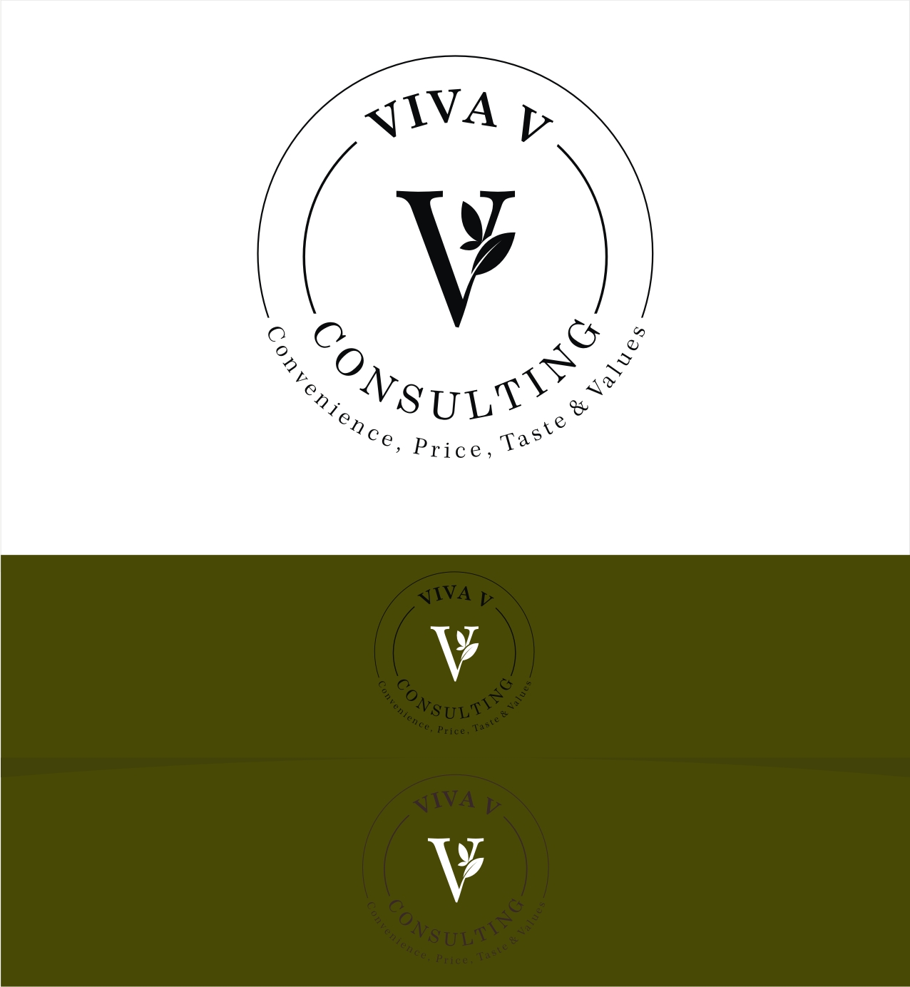 Logo Design by Soul Light for Viva V Consulting | Design #17827341