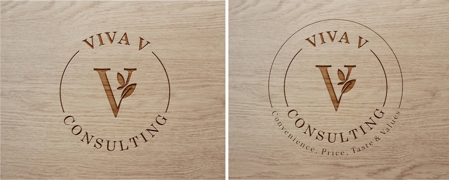 Logo Design by Soul Light for Viva V Consulting | Design #17827725