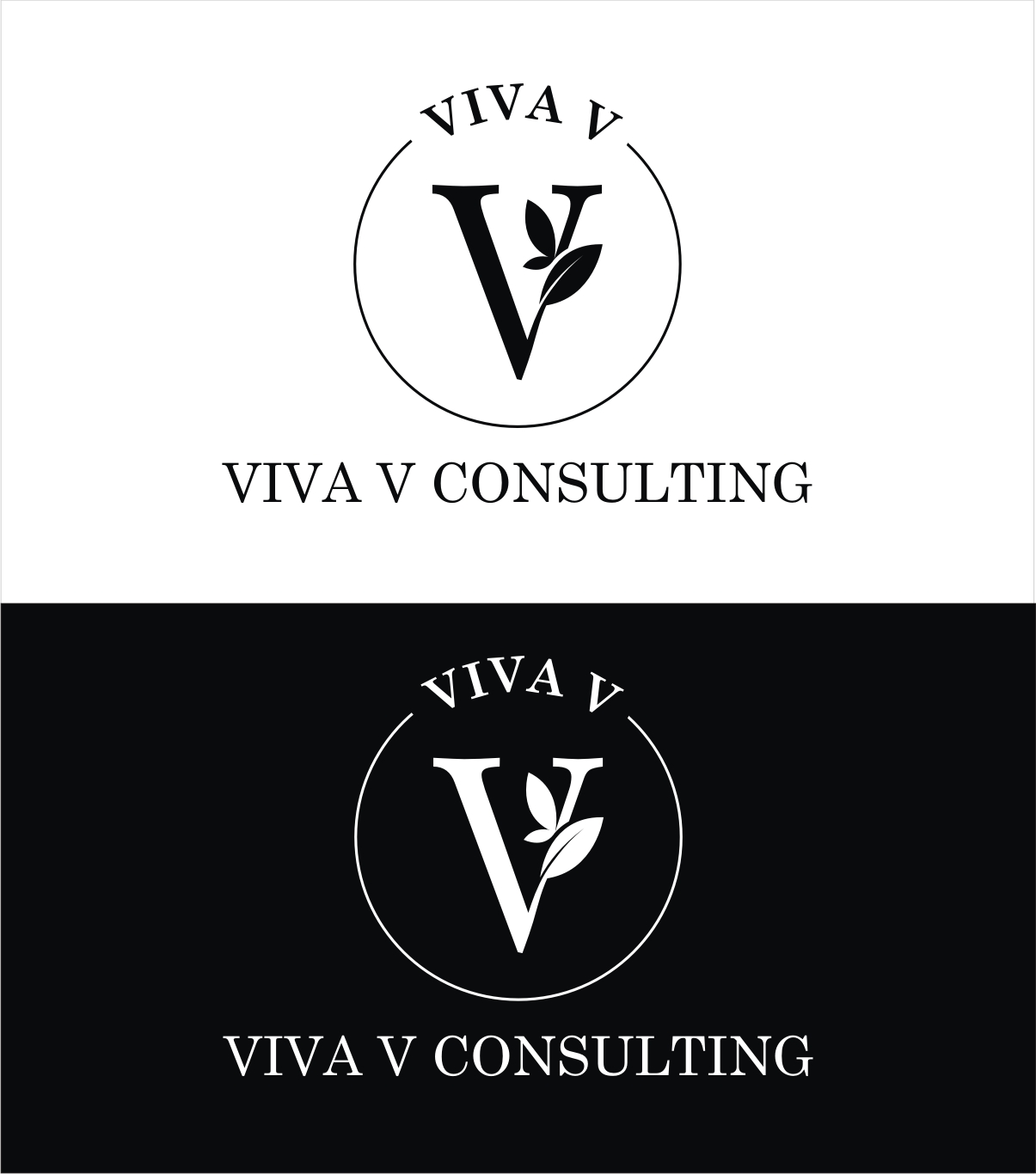 Logo Design by Soul Light for Viva V Consulting | Design #17850295