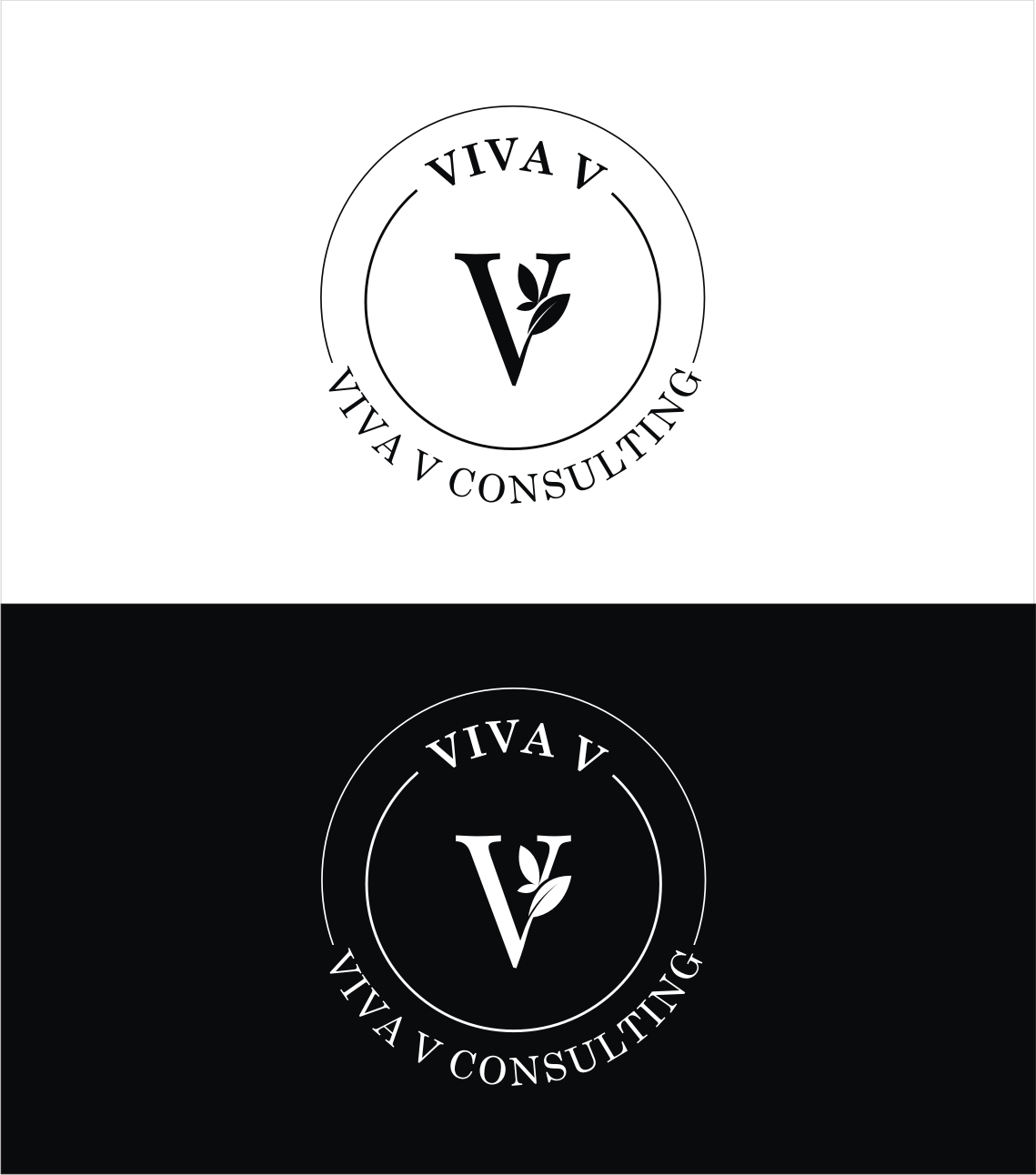 Logo Design by Soul Light for Viva V Consulting | Design #17850296
