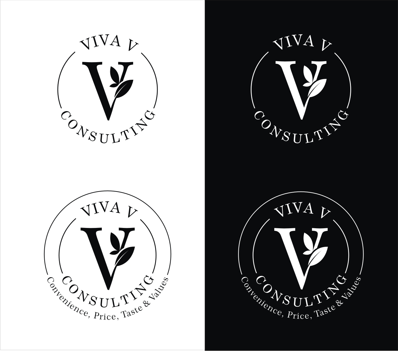 Logo Design by Soul Light for Viva V Consulting | Design: #17959803