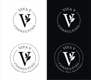 Logo Design by Soul Light for Viva V Consulting | Design: #17959803