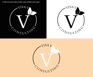 Logo Design by Nitin Mudras for Viva V Consulting | Design: #17851100