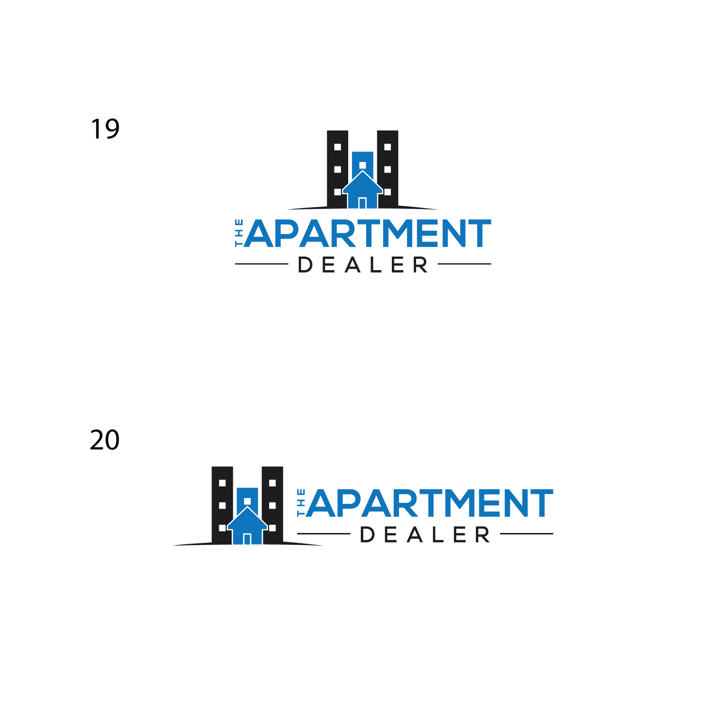 Logo Design by Deziners Zone for Apartment Dealer | Design #17901375