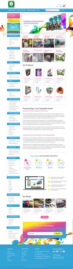 Web-Design von pb für Eprint | Design: #17809962
